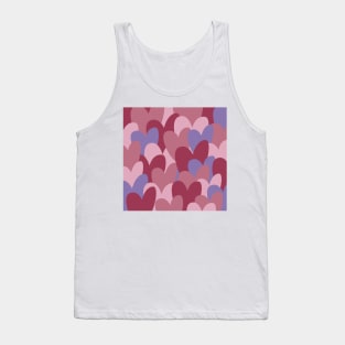 Heart Pattern Tank Top